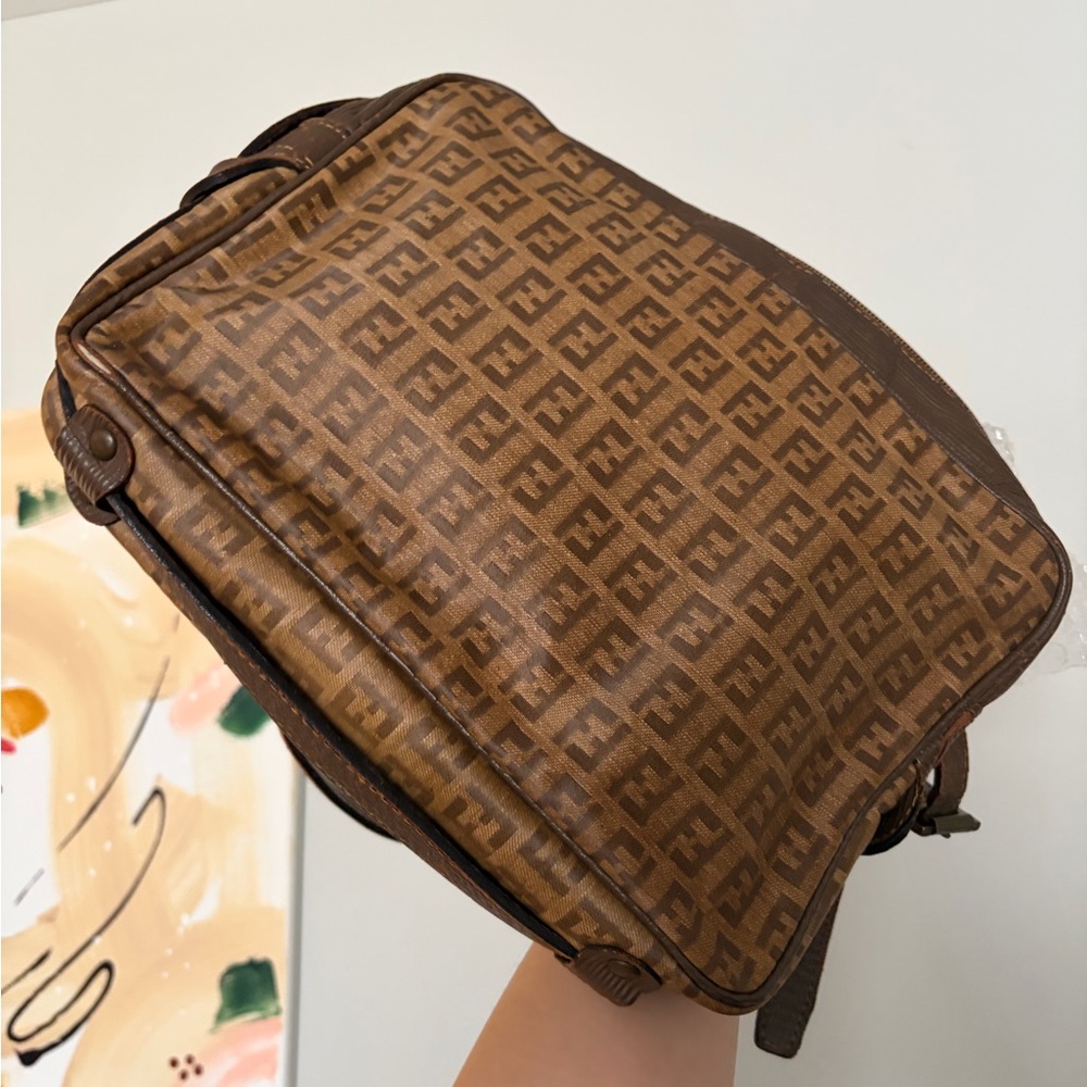 Fendi FF Monogram 1980’s Crossbody (Authentic) - Picture 6 of 14
